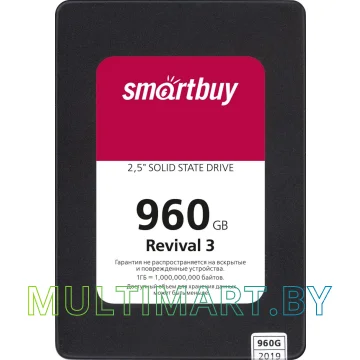 SSD диск Smartbuy Revival 3 960GB (SB960GB-RVVL3-25SAT3)